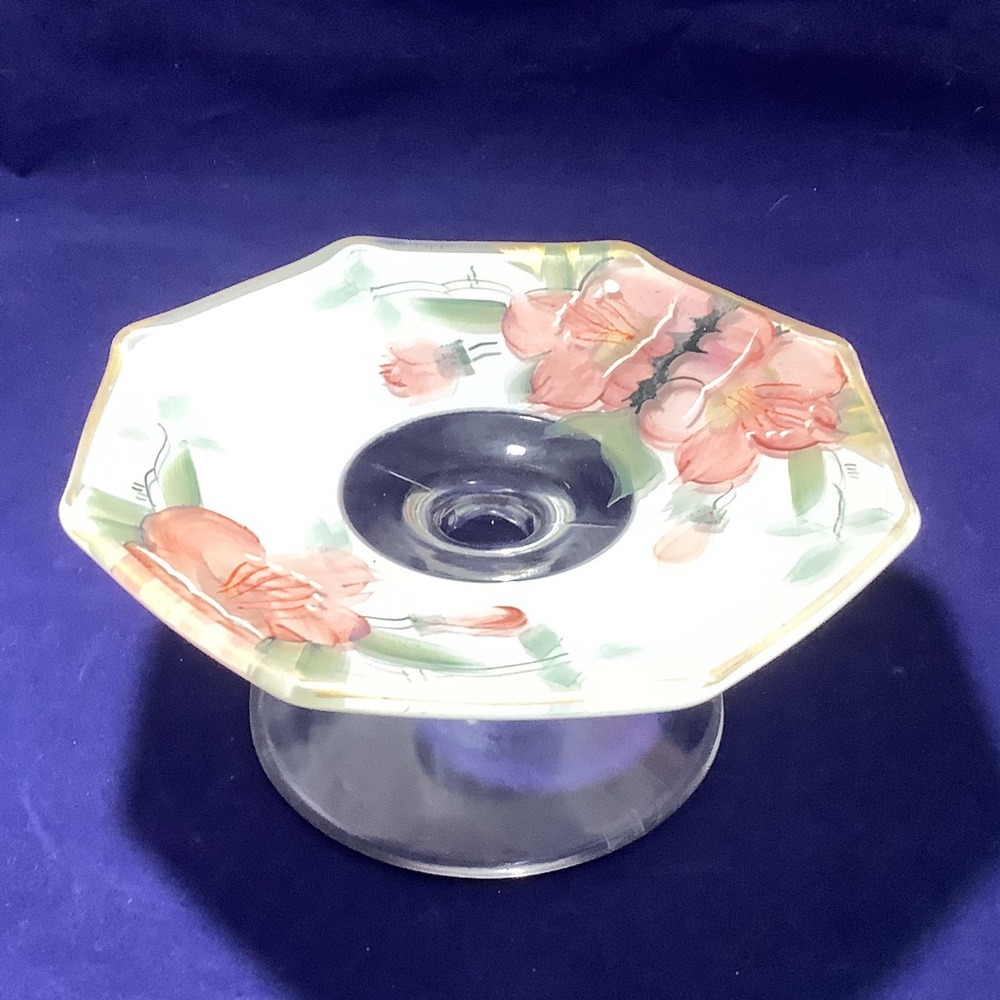 Noritake Cheese and Cracker Stand Only Azalea Pattern